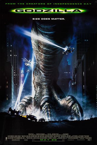 The American poster for GODZILLA