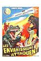 French Belgian Destroy All Monsters poster