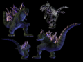 Godzilla 2000 model render concept art (#1)