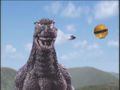 Lucas chases Cameron towards Godzilla