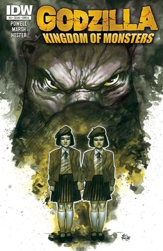 Cover A of issue #3 by Eric Powell