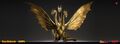 King Ghidorah models in GigaBash