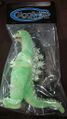 Glow-in-the-dark with "silver spray" Godzilla 1964