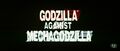 Godzilla Against Mechagodzilla