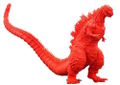 Godzilla 2016 replica prototype maquette model kit (red ver.)