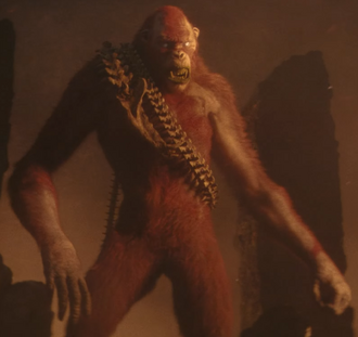 The Skar King in Godzilla x Kong: The New Empire