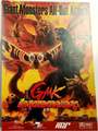 Thai Godzilla, Mothra and King Ghidorah: Giant Monsters All-Out Attack pamphlet front cover
