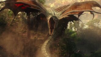 A Warbat preparing to attack Kong in Godzilla vs. Kong