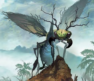 A Snarehunter Valkyrie in the Kong: Skull Island Cinematic Adventure