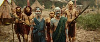 A group of Iwi in Kong: Skull Island