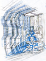 Mechagodzilla dock concept art