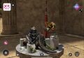Display at the "Godzilla Colosseum" in XR World referencing Godzilla: Tokyo SOS