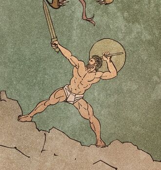 Hercules in Godzilla: Here There Be Dragons II - Sons of Giants #5