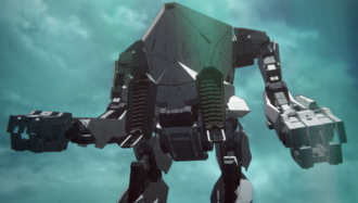 A Powered Suit in GODZILLA: Planet of the Monsters