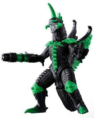 The Godziburst figure of Gatling Gigan