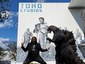 TJ Storm at Toho Studios