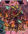 Magma Worms attacking SpaceGodzilla