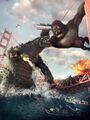 3D World Magazine - Godzilla VFX Special cover artwork by Victor Hugo Queiroz