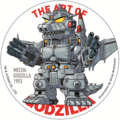 SD Poster Mechagodzilla 1993 coaster