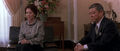 Prime Minister Machiko Tsuge meets with Minister of Science and Technology Hayato Igarashi to discuss the appearance of a second Godzilla