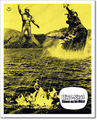 German Godzilla vs. Megalon lobby card