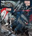 Modified Gigan in Godzilla: Rulers of Earth #24