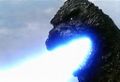 Godzilla's atomic breath in Godzilla vs. Biollante