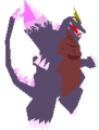 SpaceGodzilla in Godzilla Unleashed: Double Smash