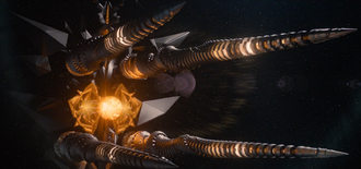 Zetton preparing to fire in Shin Ultraman