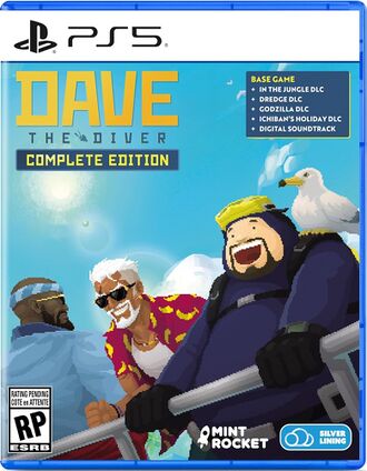 PlayStation 5 box for Dave the Diver: Complete Edition