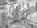 Godzilla vs. Mechagodzilla 2 pencil drawing concept art (#2)