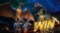 Rodan and LittleGodzilla winning