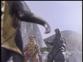 Godzilla and King Caesar confront Gigan