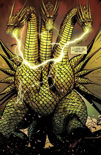 King Ghidorah in Godzilla: Here There Be Dragons II - Sons of Giants