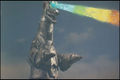 Mechagodzilla 2 firing its Space Beams