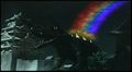 Barugon firing his Rainbow Death Ray in Gamera vs. Barugon