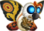 Mothra Slot Machine Icon in CR Godzilla 3S-T Battle