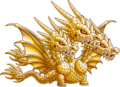 King Ghidorah in Castle & Dragon