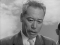 Shimura as Dr. Yamane in Godzilla
