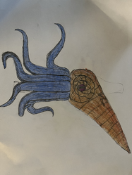 alien cone squid kaiju