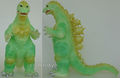 Glow-in-the-dark with "gold spray" Godzilla 1964