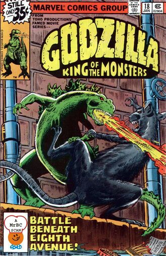 Cover of issue #18 by Herb Trimpe and Joe Rubinstein