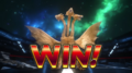 King Ghidorah winning