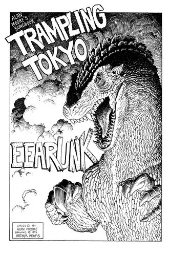 The cover page of "Trampling Tokyo"