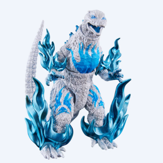 A figure of Ultra Burning Godzilla with the Ultra Burning Effects