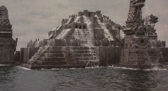 The Nilai-Kanai pyramid in Rebirth of Mothra 2