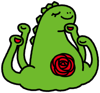 Chibi Biollante in Chibi Godzilla Raids Again