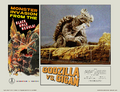 Derby QUAD Godzilla vs. Gigan lobby card