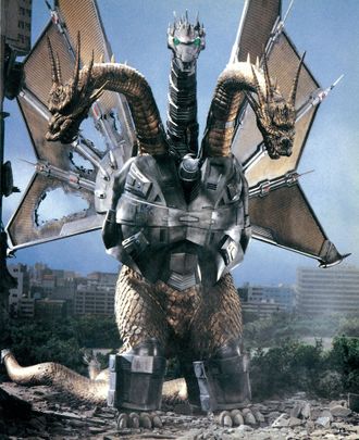 Mecha-King Ghidorah in Godzilla vs. King Ghidorah