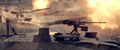 The tanks fire at Gomess
